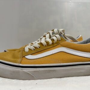 Vans Women’s Mustard Canvas Sneakers